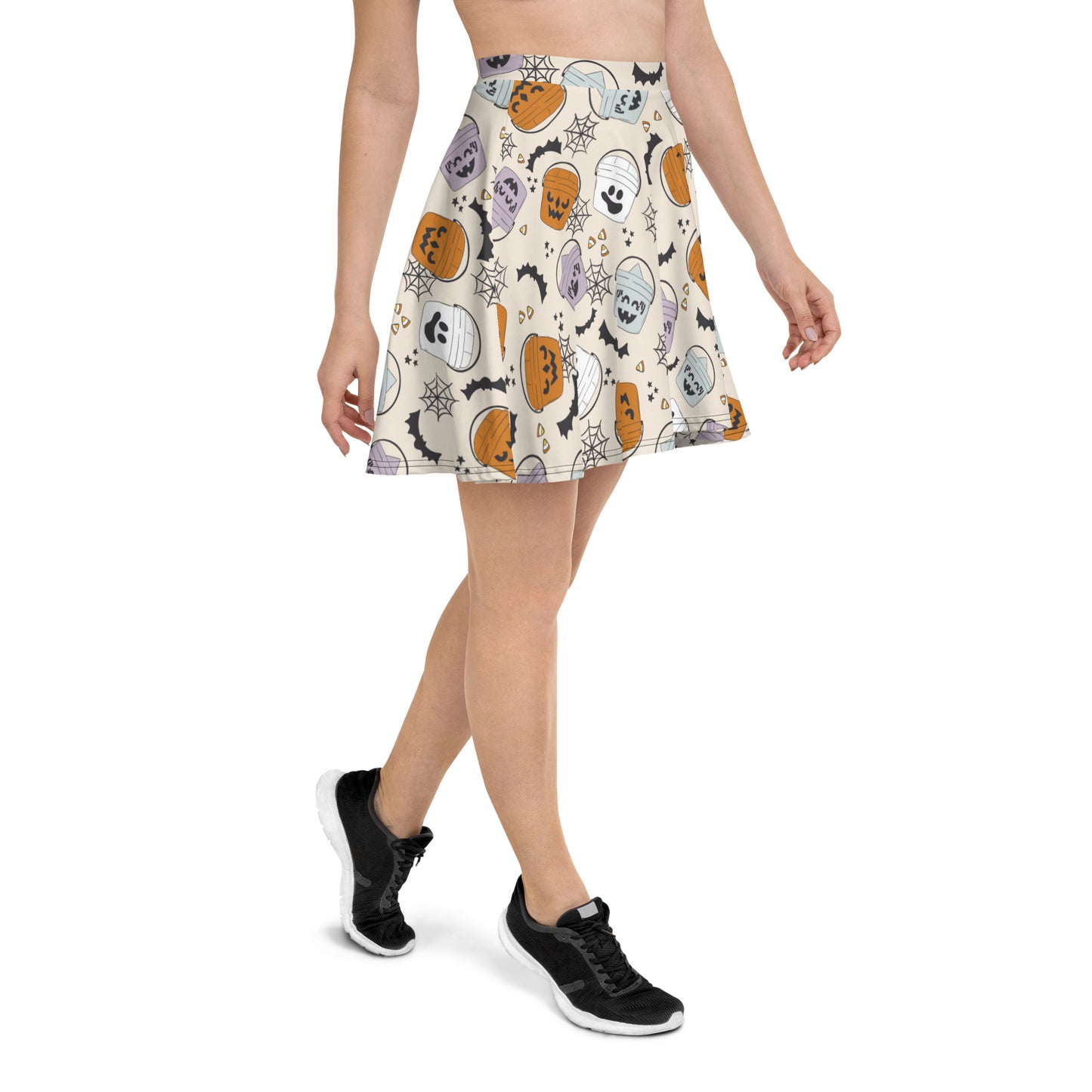 Halloween Treat Bucket Skater Skirt- Brittany Frost Designs