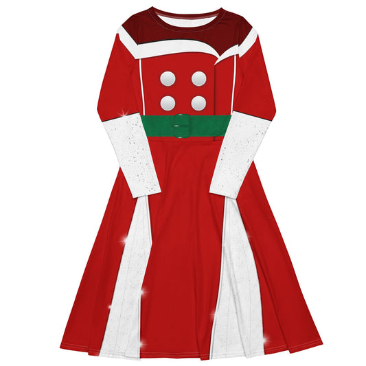 2023 Christmas Mouse long sleeve midi dress- Cosplay, Bounding, Christmas Parties active wearchristmaschristmas party#tag4##tag5##tag6#