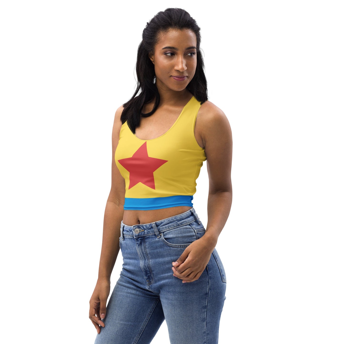 Cartoon Ball Crop Top active wearboo to youcartoon style#tag4##tag5##tag6#