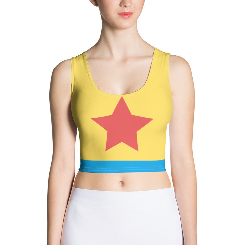 Cartoon Ball Crop Top active wearboo to youcartoon style#tag4##tag5##tag6#