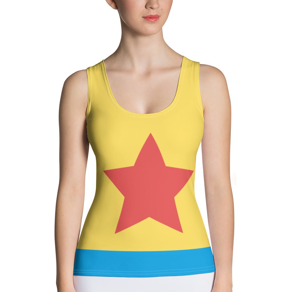 Cartoon Ball Tank Top active wearboo to youcartoon style#tag4##tag5##tag6#