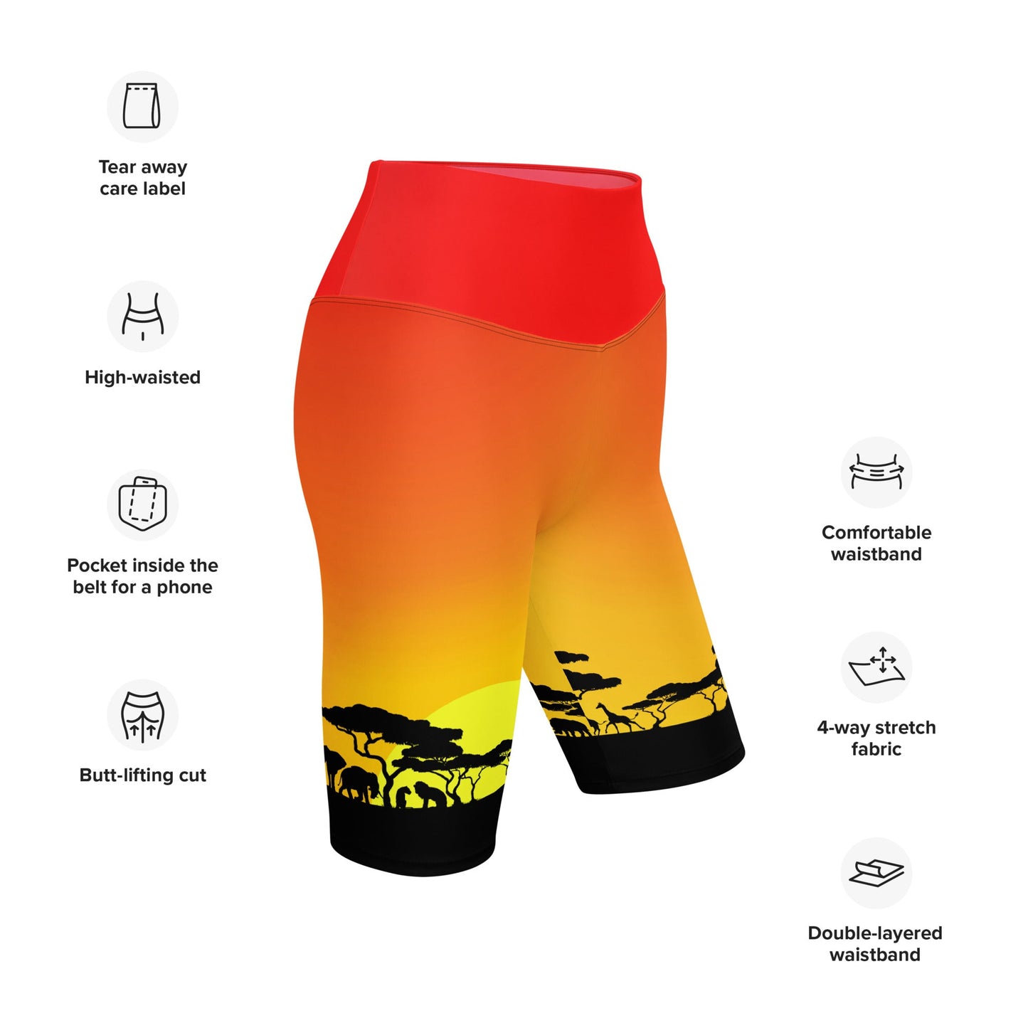 Circle of Life Biker Shorts active wearanimal kingdomdisney bounding#tag4##tag5##tag6#