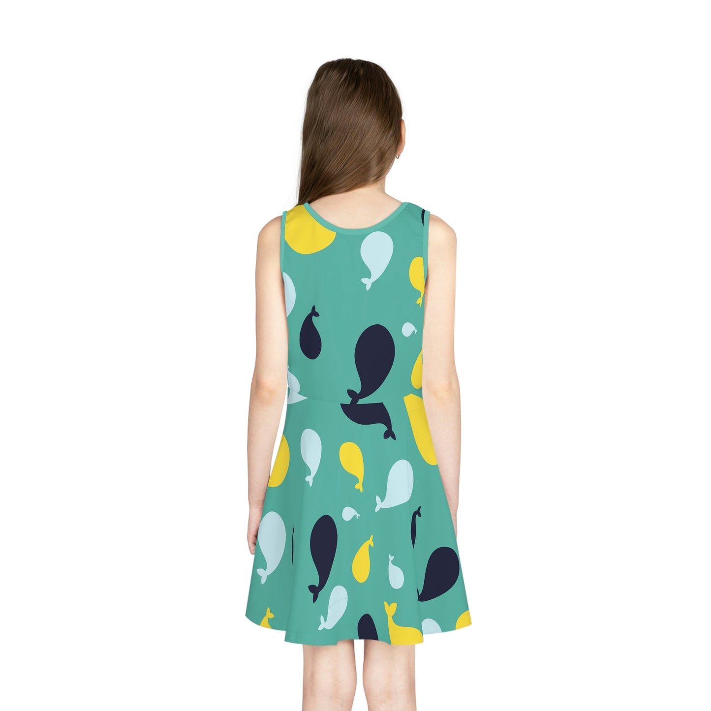 Coco Girls' Sleeveless Sundress All Over PrintAOPAOP Clothing#tag4##tag5##tag6#