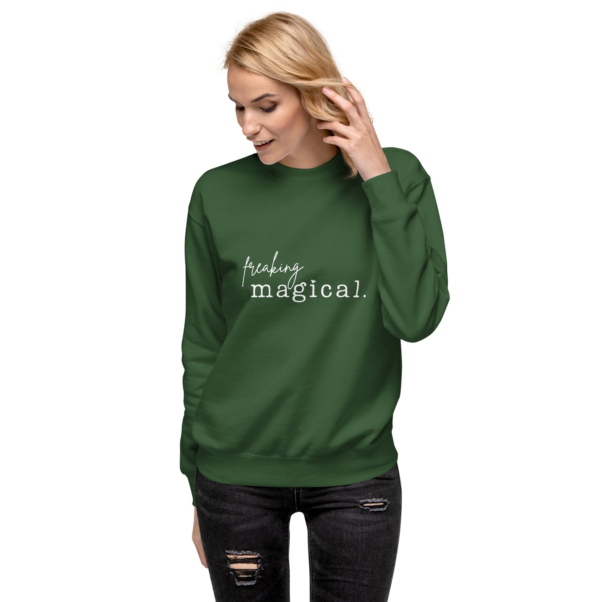 Freaking Magical Unisex Premium Sweatshirt 100 years of wonderdisney sweatshirtsdisney trip#tag4##tag5##tag6#