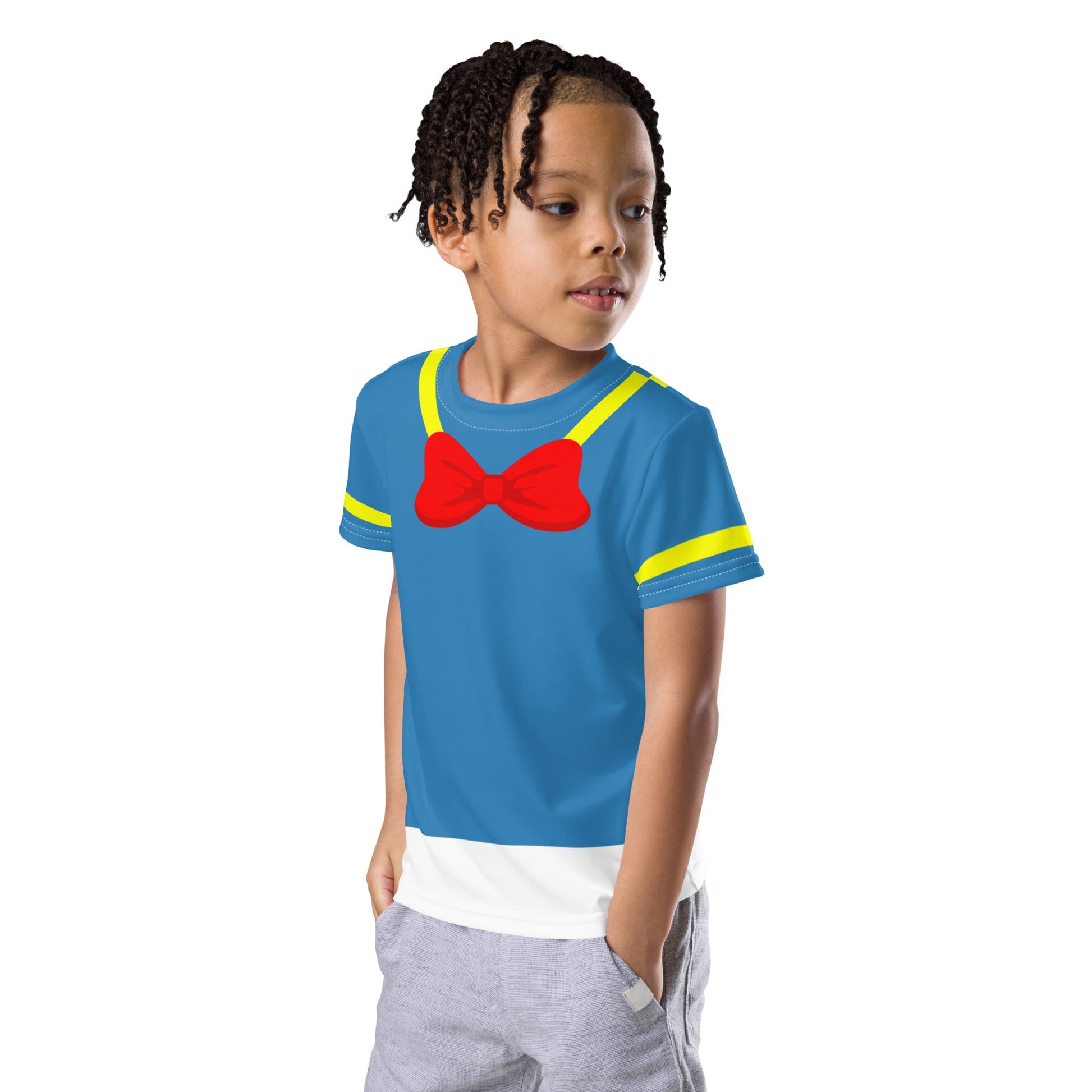 Grumpy Duck Kids crew neck t-shirt active disney familydisney babydisney cosplay#tag4##tag5##tag6#
