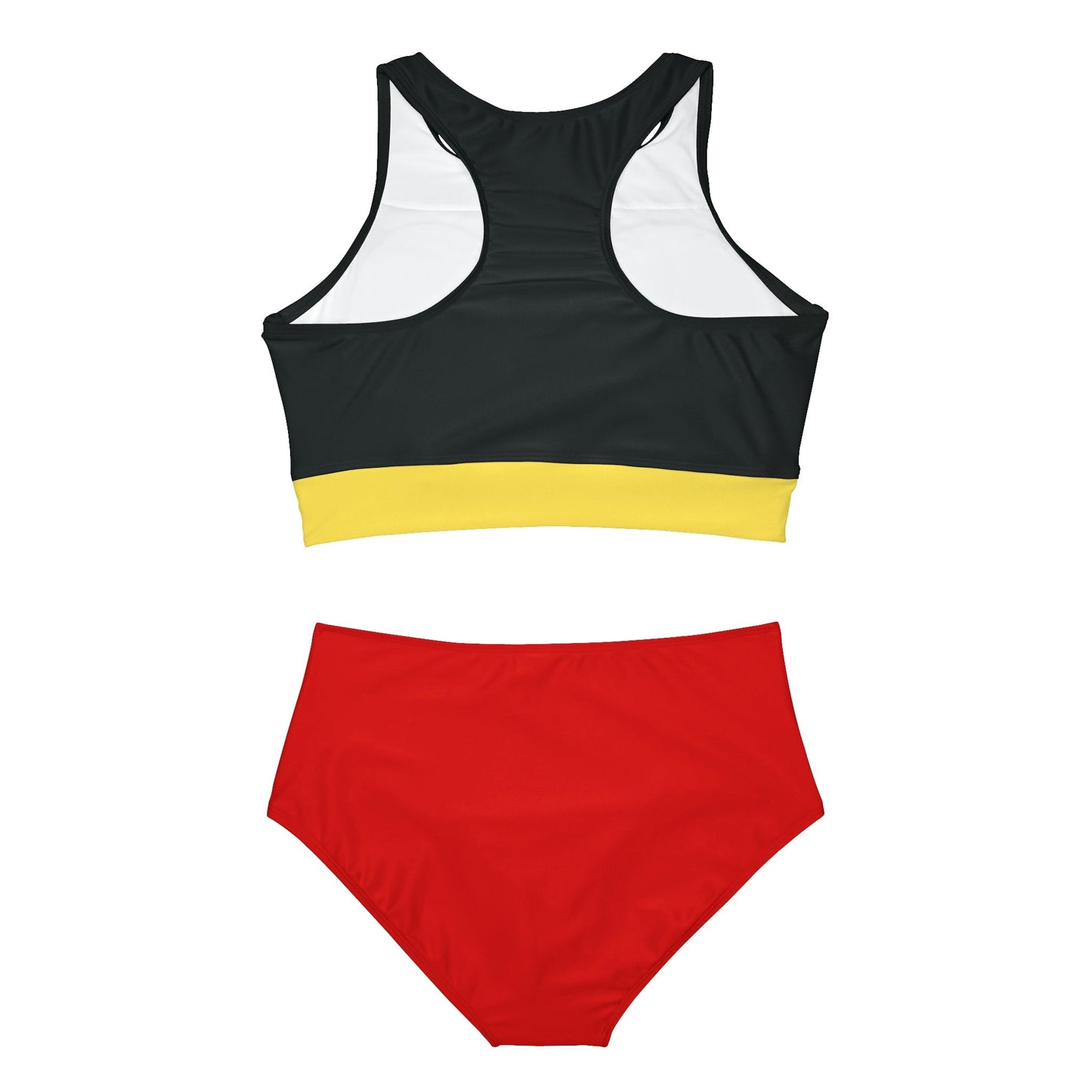 Hey Mick Sporty Bikini Set All Over PrintAOPAssembled in the USA#tag4##tag5##tag6#
